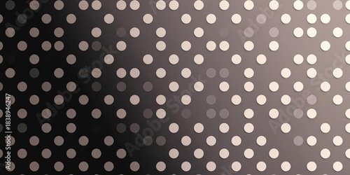 Classic uniform circular dots arranged on a contrasting background, creating a seamless and decorative textile pattern,  uniform,  illustration