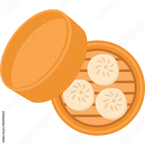 Bakpao Vector Illustration