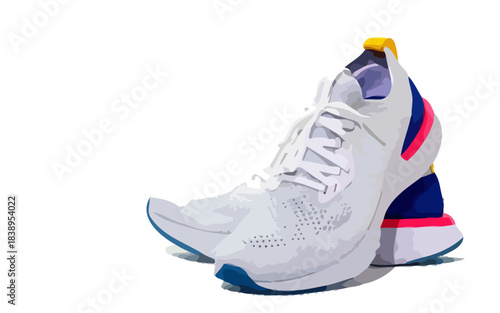 Sport shoe isolated on white