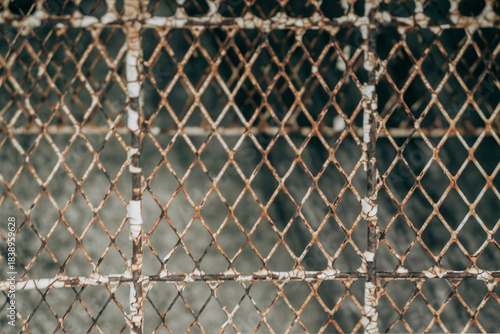 old rustic  mesh metal background