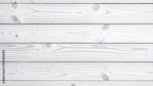 シンプルな白色の木目の背景素材 16:9サイズ