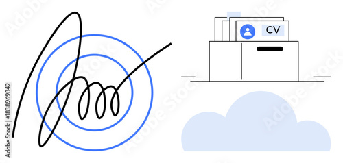 Digital signature. Digital signature securing documents and enabling authentication. Digital signature enhances digital workflows and ensures secure cloud-based document management. data security