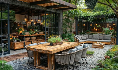 Garden Retreat – Patio Frame from Indoor-Outdoor Living & Natural Comfort Design Showcase Video