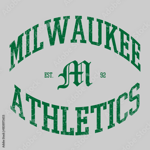 Retro typography university united states state vintage slogan print, 
highlighted grunge texture for graphic t-shirt or sweatshirt hoodie - Vector
