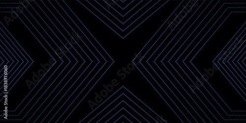 blue techno abstract background overlap layer on dark space with glowing dots shape decoration. Modern graphic design element dotted line style concept for banners
