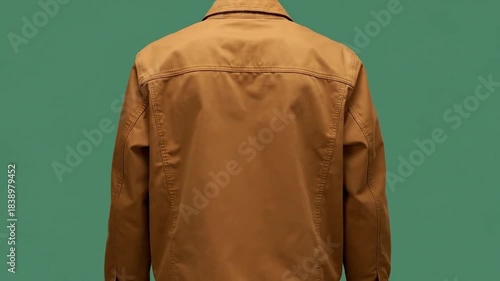 Stylish Brown Workwear Jacket for Men.