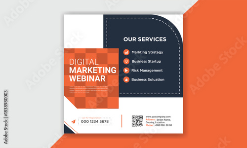 Social media post template. Digital Marketing banner collection. Home sale banner design. Promotional leaflet banner.