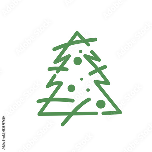 Christmas Tree Vector