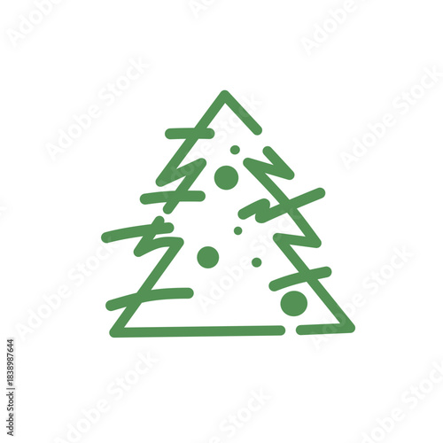 Christmas Tree Vector