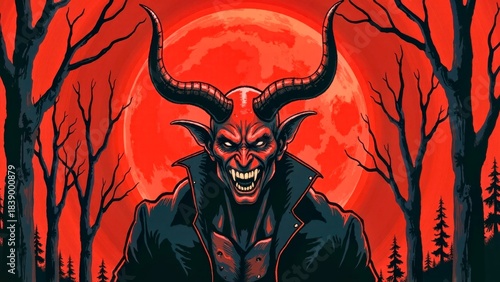 Close up of characters in the dark wind of the Red Moon Shadow