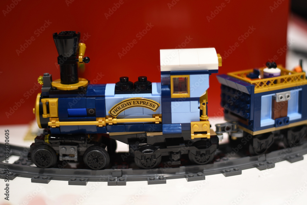 Fototapeta premium Lego Holiday Train