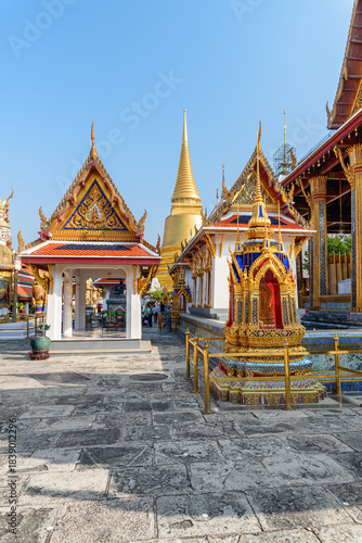 Wat Phra Kaew at the Grand Palace in Bangkok, Thailand