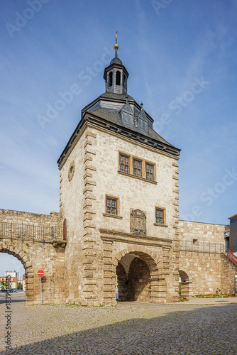 View of the Inner Women's Gate, an old acces to Muhlhausen