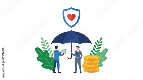 Secure your financial future with health insurance and financial planning from trusted professionals with an umbrella of protection and peace of mind