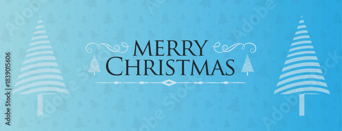New Style Merry Christmas Vector illustration for website banner, social media banner, covers, greeting card, posters, business and marketing material. Modern Minimalist Christmas Background Banner	
