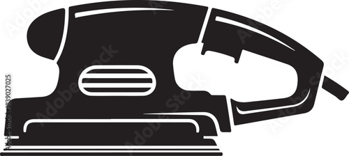 A bold and versatile Tool Icon Silhouette Set featuring clean black silhouettes of essential hand tools, power tools, and workshop accessories