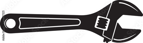 A bold and versatile Tool Icon Silhouette Set featuring clean black silhouettes of essential hand tools, power tools, and workshop accessories