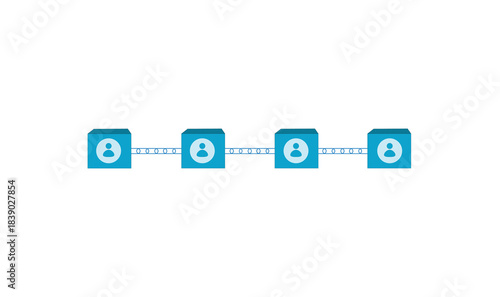 Blockchain vector