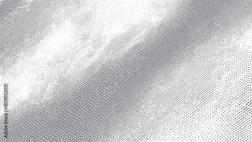 Abstract mild textured halftone effect in black on white for clean grunge backgrounds. Black and white distressed halftone texture overlay for urban abstract design. 