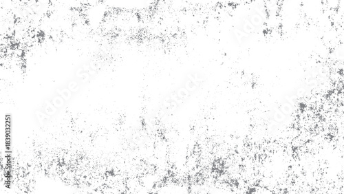 Abstract mild textured halftone effect in black on white for clean grunge backgrounds. Black and white distressed halftone texture overlay for urban abstract design. 