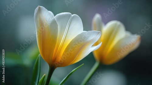 Flowers bloom in garden sun