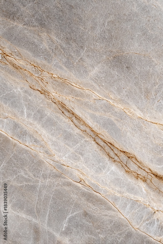 Obraz premium Elegant Gray Marble with Beige Veins for Upscale Interiors and High-Resolution Wallpaper Designs