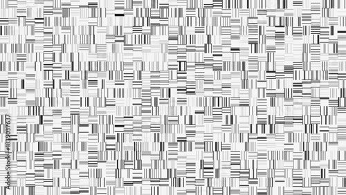 Shuffled Grayscale Line Texture — Vector Design Background