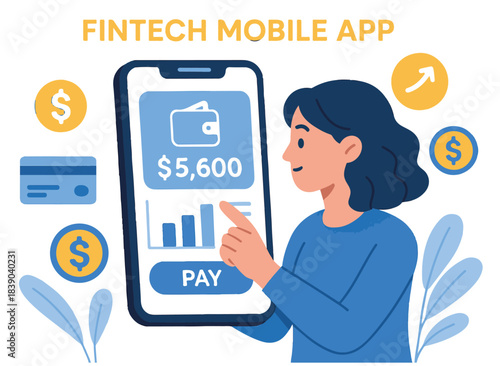 Ultimate Digital Finance Concept Bundle: Cryptocurrency, Investment, Stock Market, and Personal Budgeting Illustrations