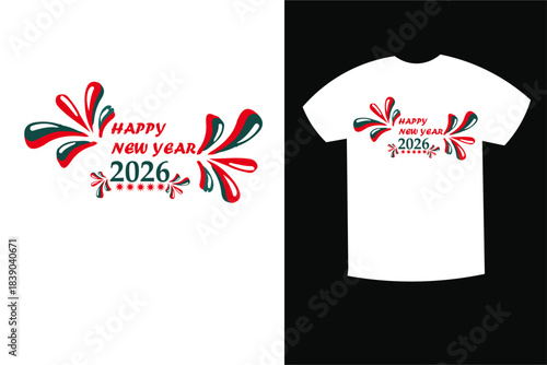 Typography t shirt design with mock up