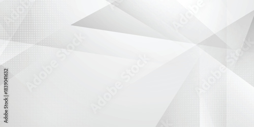 White abstract on gray background