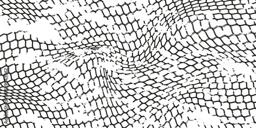 Mesh texture for fishing nets. Grunge pattern for sportswear or soccer goal, volleyball net, basketball hoop