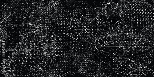 Scratched grungy imprint endless pattern . seamless pattern texture. Organic overlay pattern . Vector repeatable scratchy texture .Screen print endless pattern texture. Scratches background texture. 
