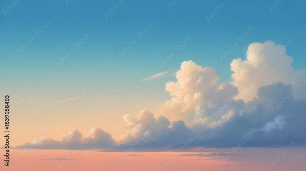 Obraz premium full mix colors smoke clouds background