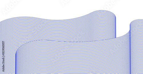 abstract wavy graphics 3d rendering	
