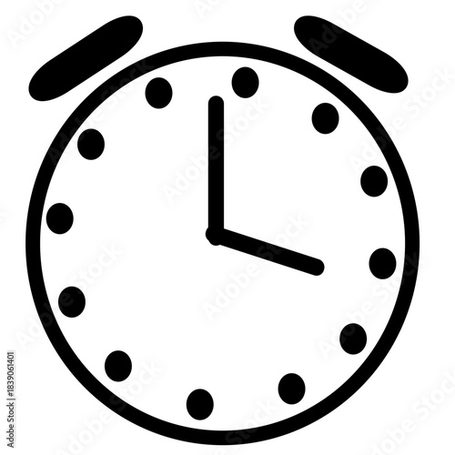 Alarm clock icon black
icon alarm clock
