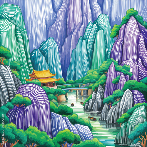 A vibrant harvest display features a lot of organic vegetables and fresh fish from the garden market, showcasing healthy raw produce like corn, onions, and cucumbers for a nutritious vegetarian diet