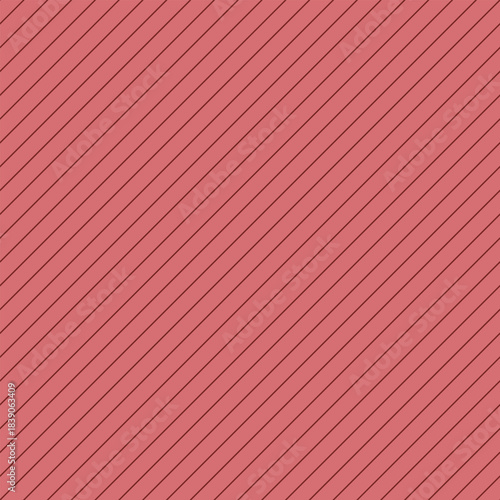 Deep burgundy diagonal stripe seamless pattern over a dusty red background, perfect for branding, packaging, stationery, textiles, and contemporary geometric design uses.