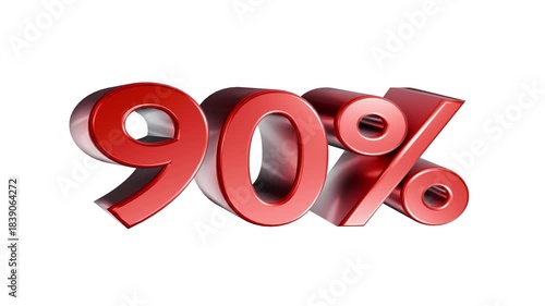 3D animated numbers for discounts, promotions, and special offers. Perfect for marketing videos, online stores, and social media campaigns