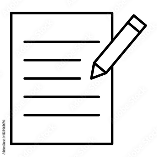 Edit Modify Alter Pencil Draw Vector Document Illustration Page Compose Write