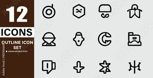 set of zodiac signs of zodiac