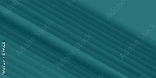 Abstract green background, diagonal lines and strips, vector illustration