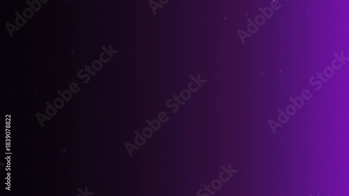 contemporary scene featuring violet tones and delicate floating dust particles