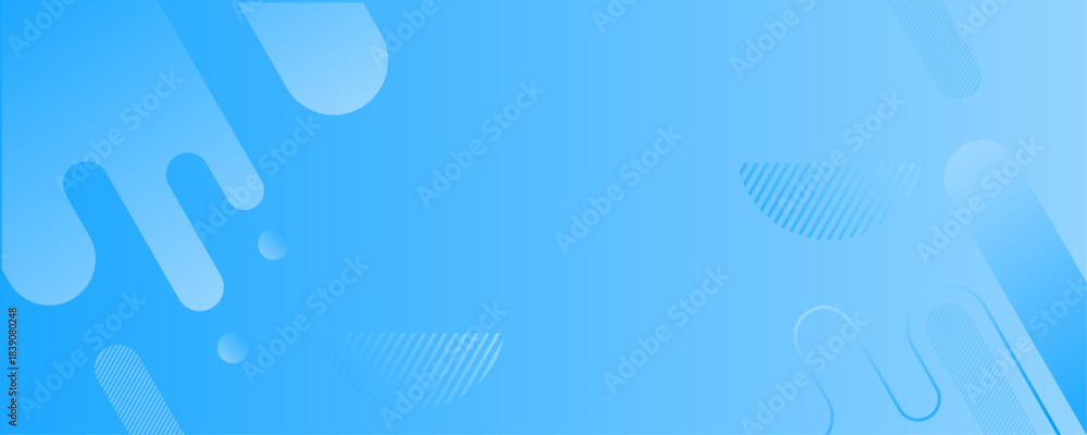 Fototapeta premium Abstract vector blue wave background