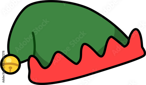 green christmas elf hat