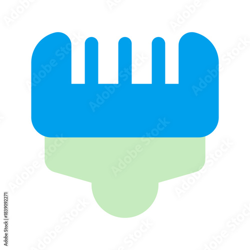 hair clipper duo tone icon