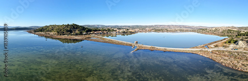 Panorama de Peyriac de mer dans l'Aude (11440)