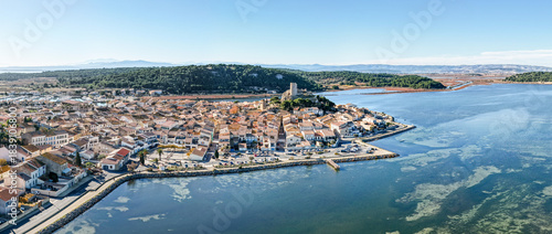 Gruissan dans l'Aude ( occitanie, france)	