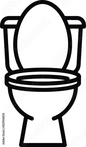 Toilet Outline Icon