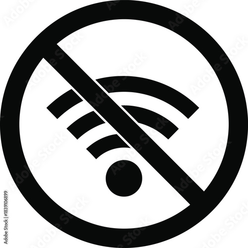 No WiFi Connection Symbol