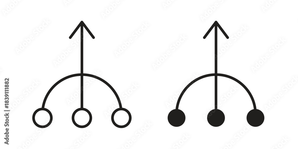 Photography Consolidation icons, Line vector. solid symbol set